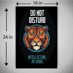 DND Intellactual - A wildlife inspired high quality printed wall decorative poster