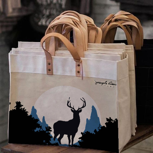 Refuse Single Use 1 - EcoFriendly Stylish, Spacious and Versatile everyday Use Premium Quality FabricTote Bag
