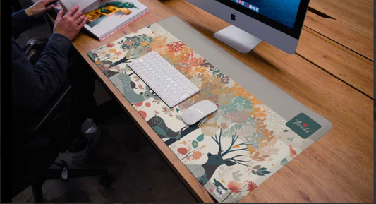 Deer - Stylish and practical desk mat for your workspce