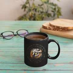 Eye of the Tiger - Stylish Black Inside Premium Ceramic Mug