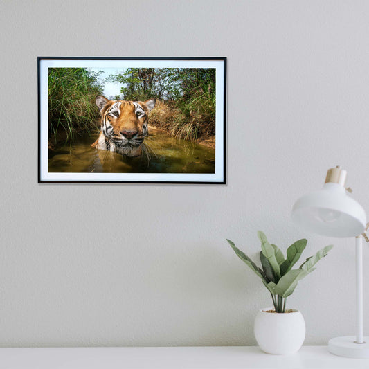 Indulgence in a spa -  Photograph Print with Frame