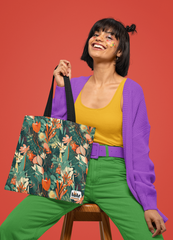 Pattern - Stylish, Spacious and Versatile everyday Use Premium Quality FabricTote Bag