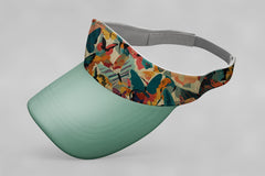 Patternology Butterfly Green - Classic & Premium Sun Visor Cap