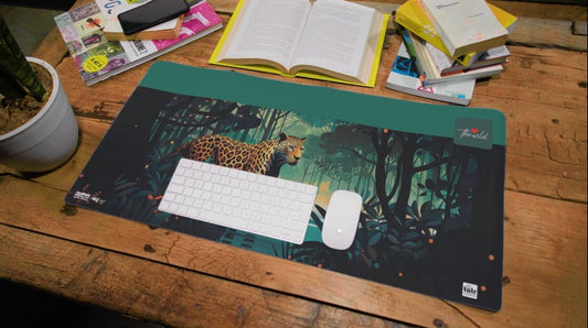 Leopard - Stylish and practical desk mat for your workspce