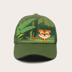 Tiggs the Tiger - cool kiddo crown kids cap for little personalities