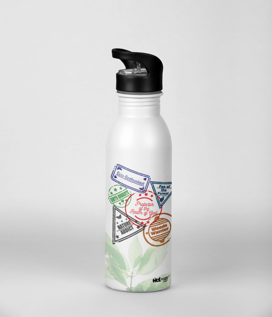 Jungle Lover - Refined Refreshment with Premium Printed 750 ml Wide Mouth Water Bottle