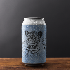 Stealthy Leopard - Sustainable and Stylish Reusable Stainless Steel Can