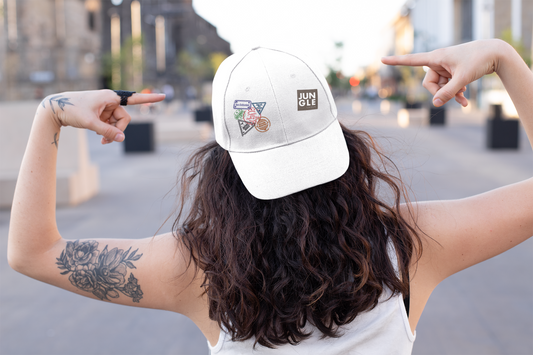 Jungle Lover - Top off your outfit with Premium and Stylish Cap (White)