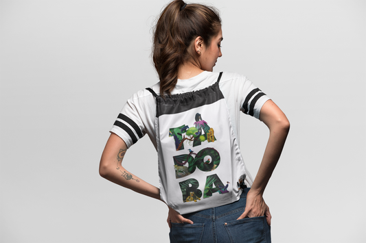 Tadoba Typeplay - Beautiful Modern Design Premium Fabric Multipurpose Drawstring Bag
