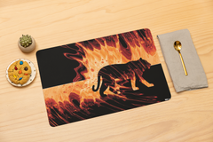 Tiger Fire - Tabletop Perfection Complete your Dining Look with our Premium Table Mat